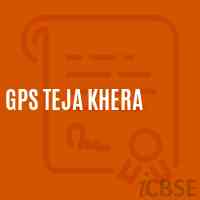 Gps Teja Khera Primary School Logo