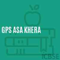 Gps Asa Khera Primary School Logo