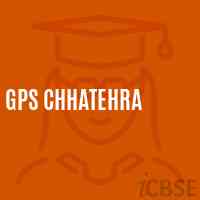 Gps Chhatehra Primary School Logo