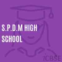 S.P.D.M High School Logo