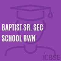 Baptist Sr. Sec School Bwn Logo