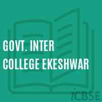 Govt. Inter College Ekeshwar High School Logo