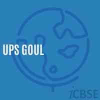 Ups Goul Middle School Logo