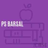 Ps Barsal Primary School Logo