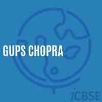 Gups Chopra Middle School Logo