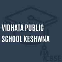 Vidhata Public School Keshwna Logo