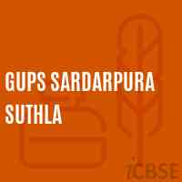Gups Sardarpura Suthla Middle School Logo