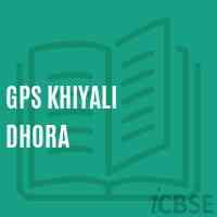 Gps Khiyali Dhora Primary School Logo
