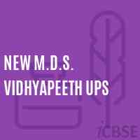 New M.D.S. Vidhyapeeth Ups Middle School Logo