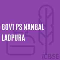 Govt Ps Nangal Ladpura Primary School Logo