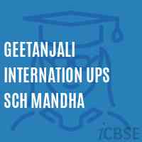 Geetanjali Internation Ups Sch Mandha Middle School Logo