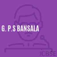 G. P.S Bansala Primary School Logo