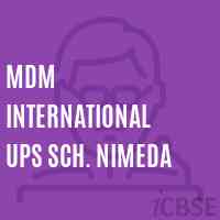 Mdm International Ups Sch. Nimeda Middle School Logo