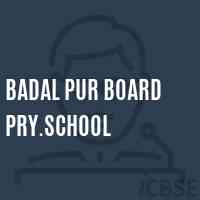 Badal Pur Board Pry.School Logo