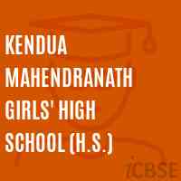 Kendua Mahendranath Girls' High School (H.S.) Logo