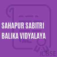 Sahapur Sabitri Balika Vidyalaya Primary School Logo