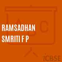 Ramsadhan Smriti F P Primary School Logo