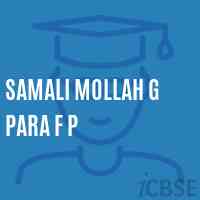 Samali Mollah G Para F P Primary School Logo