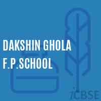 Dakshin Ghola F.P.School Logo