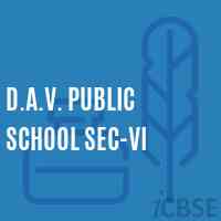 D.A.V. Public School Sec-Vi Logo