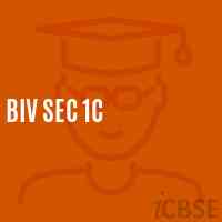 Biv Sec 1C Secondary School Logo
