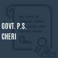 Govt. P.S. Cheri Primary School Logo