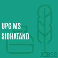 Upg Ms Sidhatand Middle School Logo