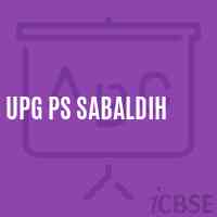 Upg Ps Sabaldih Primary School Logo