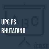 Upg Ps Bhutatand Primary School Logo