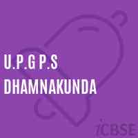 U.P.G P.S Dhamnakunda Primary School Logo