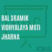 Bal Sramik Vidhyalaya Moti Jharna Primary School Logo