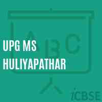 Upg Ms Huliyapathar Middle School Logo