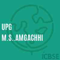 Upg M.S..Amgachhi Middle School Logo