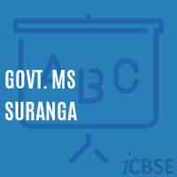 Govt. Ms Suranga Middle School Logo