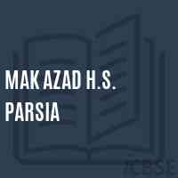 Mak Azad H.S. Parsia Secondary School Logo