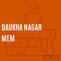 Daukha Nagar Mem Middle School Logo