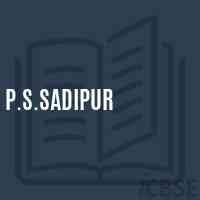 P.S.Sadipur Primary School Logo