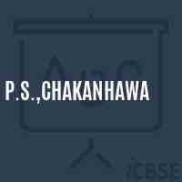 P.S.,Chakanhawa Primary School Logo