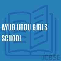 Ayub Urdu Girls School Logo