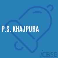 P.S. Khajpura Primary School Logo
