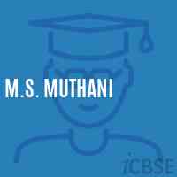 M.S. Muthani Middle School Logo