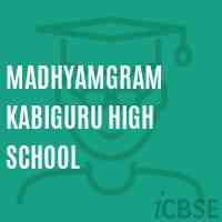 Madhyamgram Kabiguru High School Logo