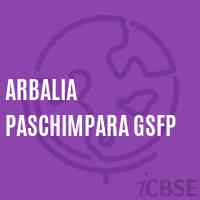 Arbalia Paschimpara Gsfp Primary School Logo