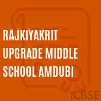 Rajkiyakrit Upgrade Middle School Amdubi Logo