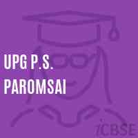 Upg P.S. Paromsai Primary School Logo