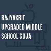 Rajyakrit Upgraded Middle School Goja Logo