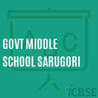 Govt Middle School Sarugori Logo
