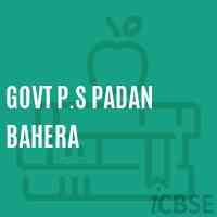 Govt P.S Padan Bahera Primary School Logo