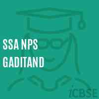 Ssa Nps Gaditand Primary School Logo