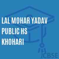 Lal Mohar Yadav Public Hs Khohari Middle School Logo